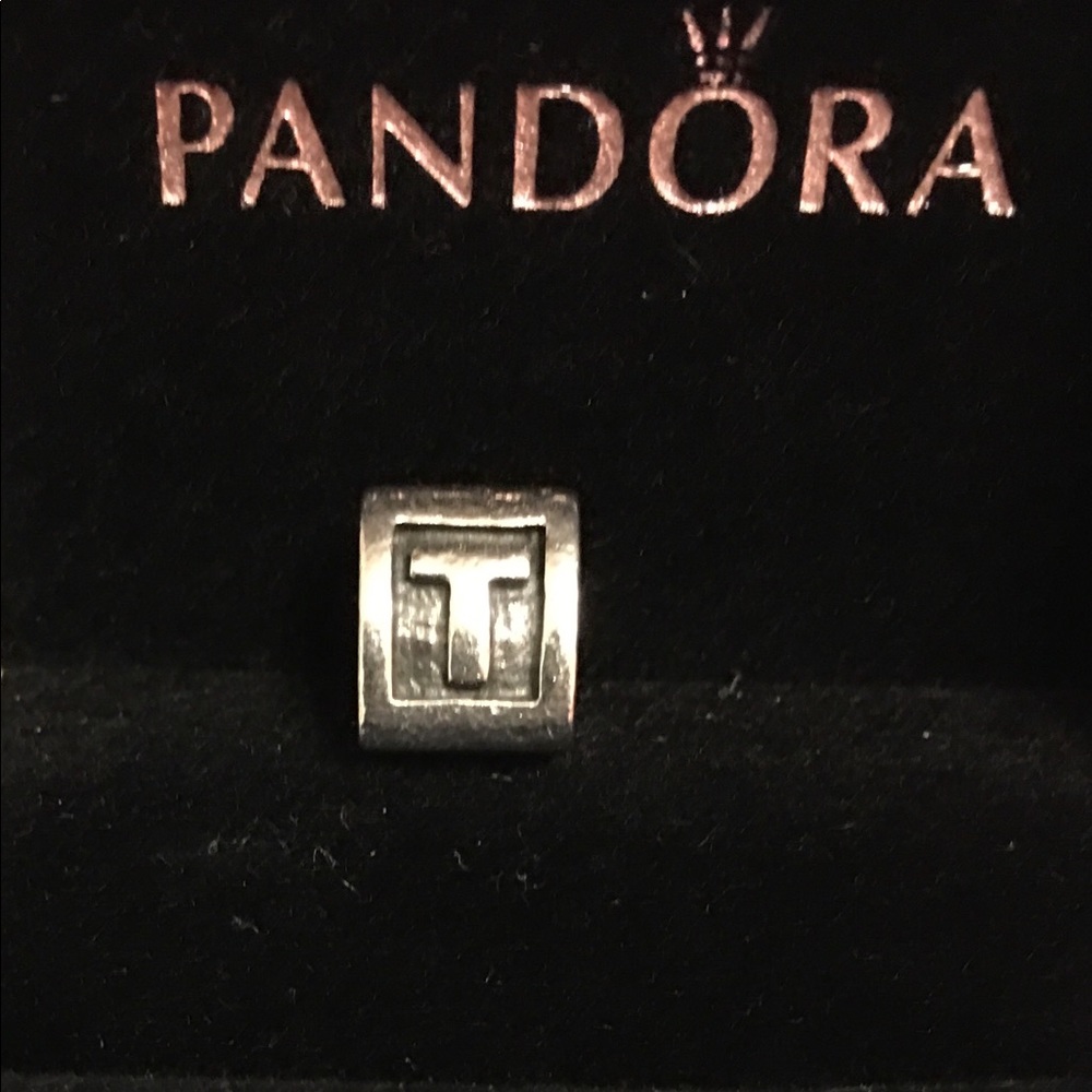 Authentic Pandora Initial Charm - Picture 2 of 3